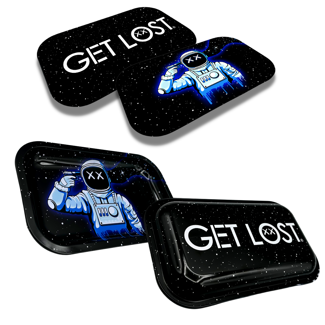 Rolling Tray with 3D  With Magnetic Lid